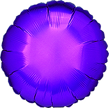 18" Metallic Purple Round