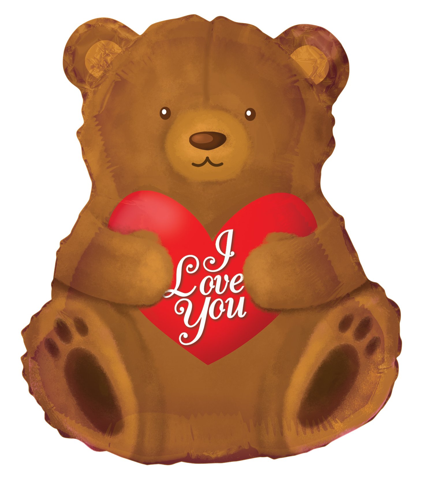 22" I Love You Bear Heart