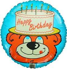  18" Happy Birthday Lion Cake Hat