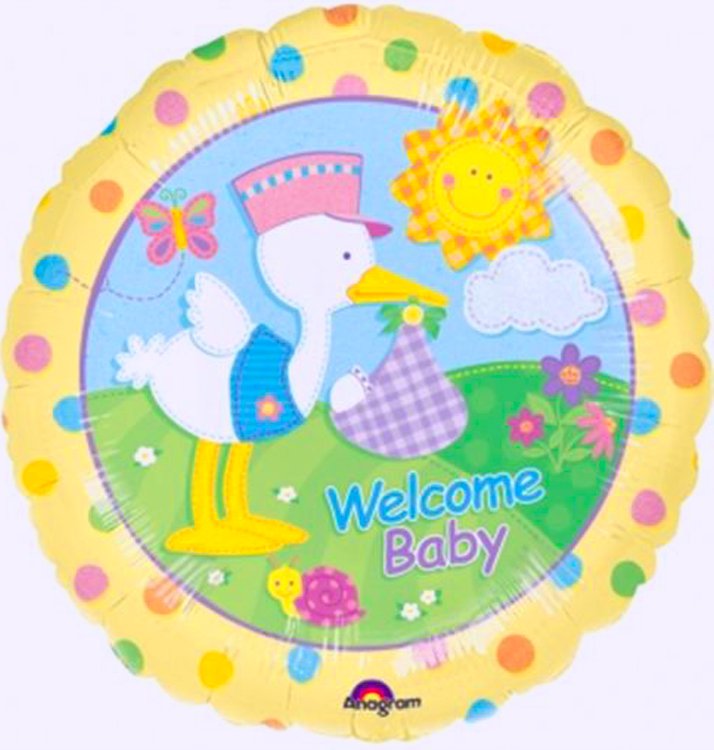 18" Welcome Baby Bundle of Joy XL