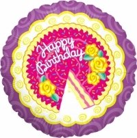 18" Happy Birthday  Cake