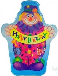 26" Happy Birthday Clown