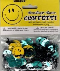Smiley Face Confetti 0.5oz