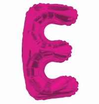 16" Hot Pink Letter E
