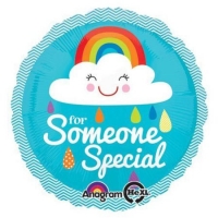 18" For Someone Special Rainbow Cloud