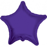 18" Metallic Purple Star