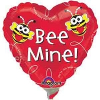 18" Bee Mine Red Heart