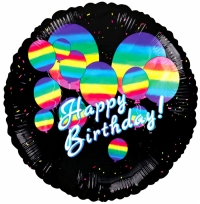 18" Happy Birthday Balloons 