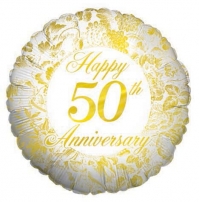 18" Happy 50th Anniversary