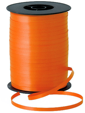 500 Yard Orange Curling Ribbon 
