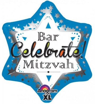 18" Bar Mitzvah Star