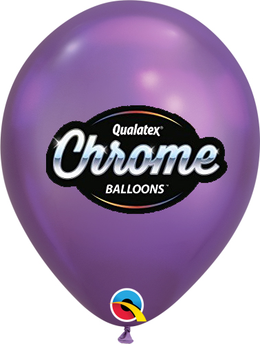 11" Chrome Purple Qualatex Latex (100)