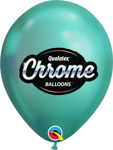  11" Chrome Green Qualatex Latex (100)