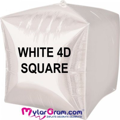 22" White Cube 4D