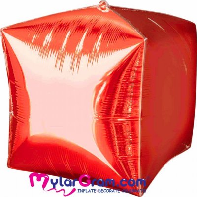 22" Red Cube 4D