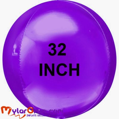 32" Lilac Ball Shape 4D