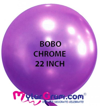 22" BOBO Purple Ball Shape 4D