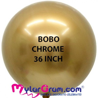 36" BOBO Gold Ball Shape 4D