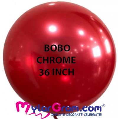 36" BOBO Red Ball Shape 4D
