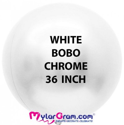 36" BOBO White Ball Shape 4D