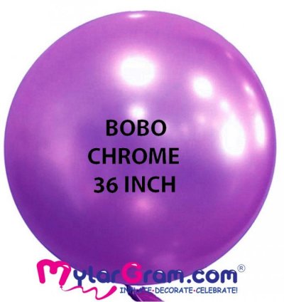 36" BOBO Purple Ball Shape 4D