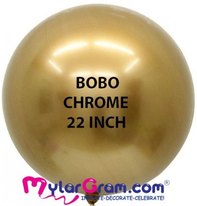 22" BOBO Gold Ball Shape 4D