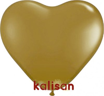 12" Heart Gold Chrome 5001 KALISAN 
