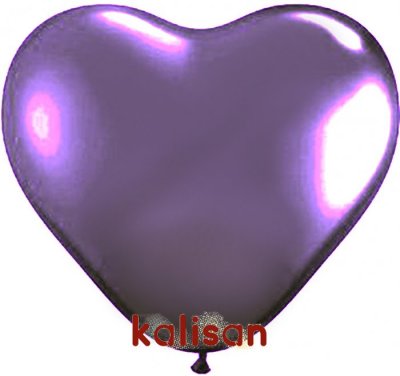 12" Heart Violet Chrome 5004 KALISAN 