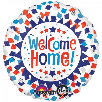  18" Welcome Home Confetti 