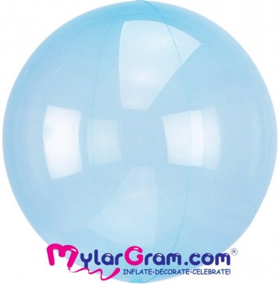 22" BOBO Crystal Blue  Ball Shape 4D