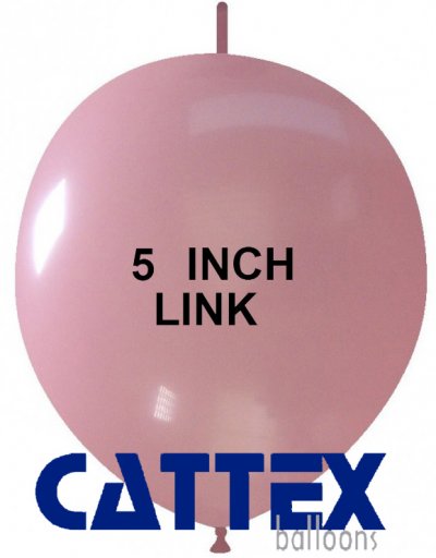 5" Link Dark Pink (100pcs)