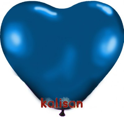 12" Heart Blue Chrome 5005 KALISAN 