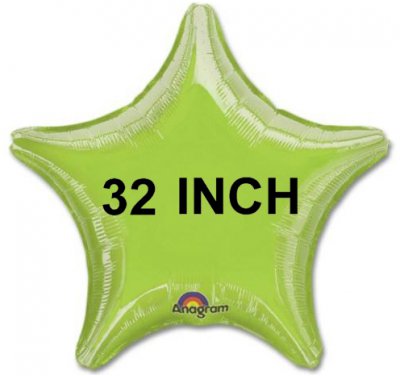 32" Lime Green Star