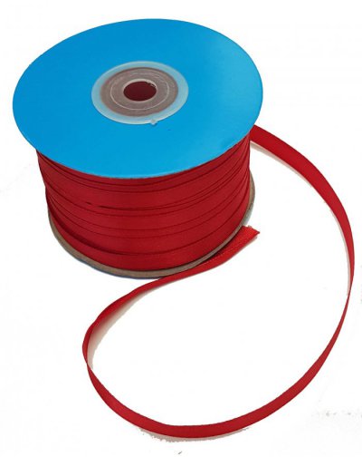 Satin Ribbon Red 10mm x 100m