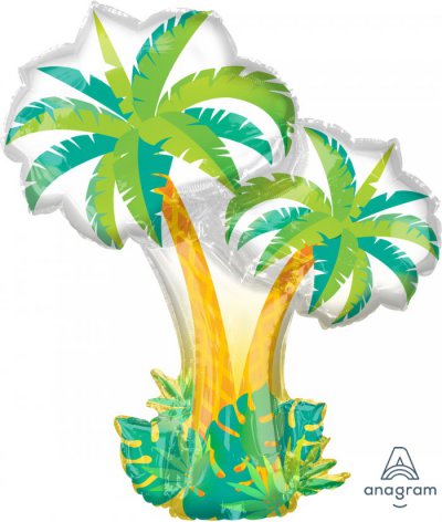 34" Tropical Palm Trees