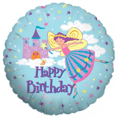 18" Happy Birthday Fairy Princess