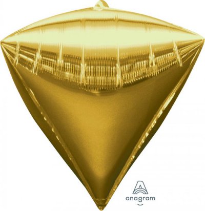24" Diamondz Gold 4D ANAGRAM