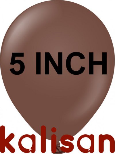 5" Chocolate Brown 2345 KALISAN 