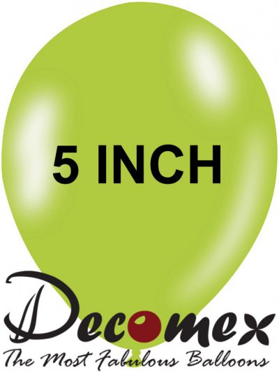 5" Macaron Lime Green 243 DECOMEX