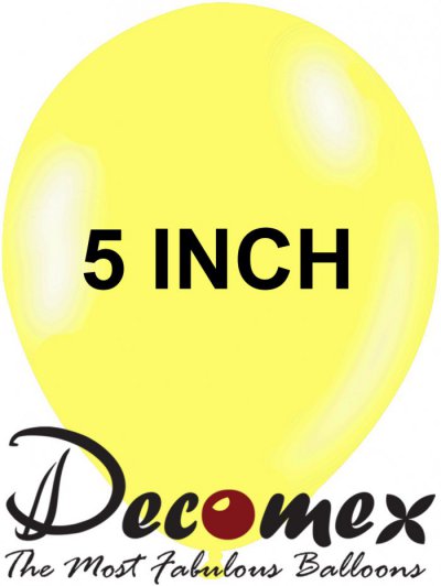 5" Macaron Yellow 244 DECOMEX