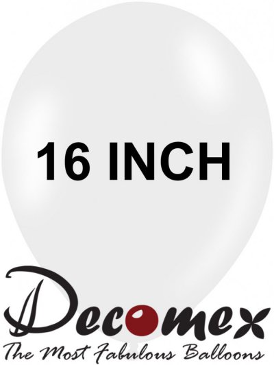 16" White DECOMEX 100 (25pcs)