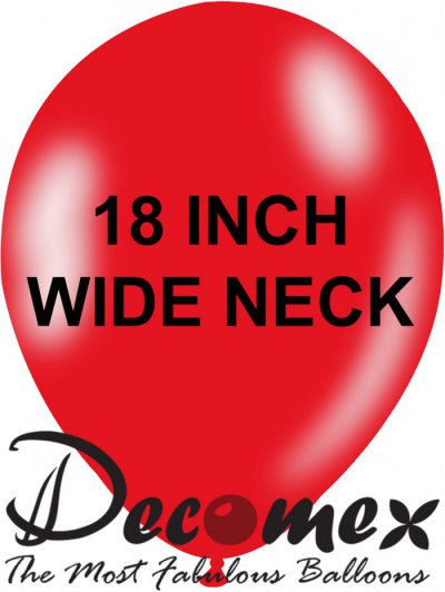 18" Wide Neck Red 110 DECOMEX