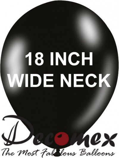 18" Wide Neck Black 180 DECOMEX