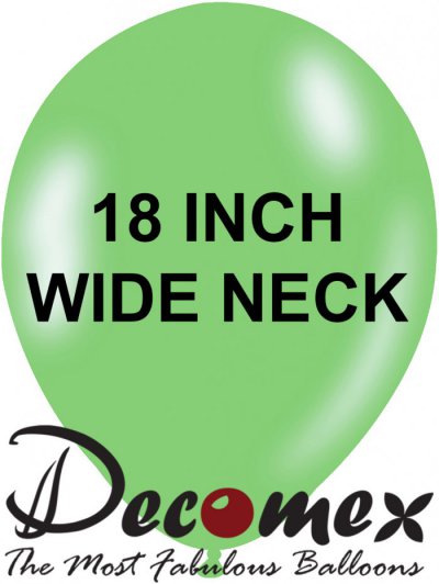 18" Wide Neck Macaron Mint Green 263 DECOMEX