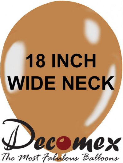 18" Wide Neck Mocha 257 DECOMEX