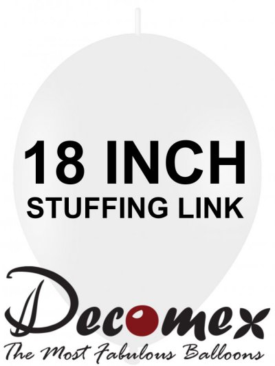 18" Stuffing Link White 100 DECOMEX 