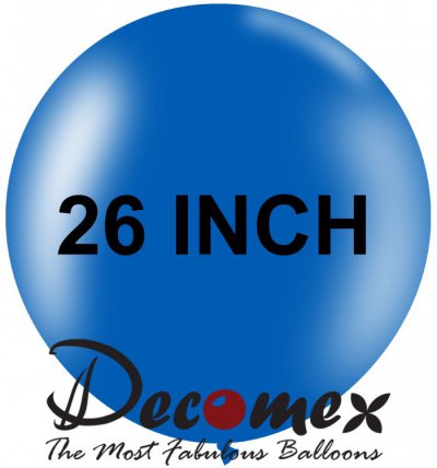 26" Round Blue 170 DECOMEX (10pcs)