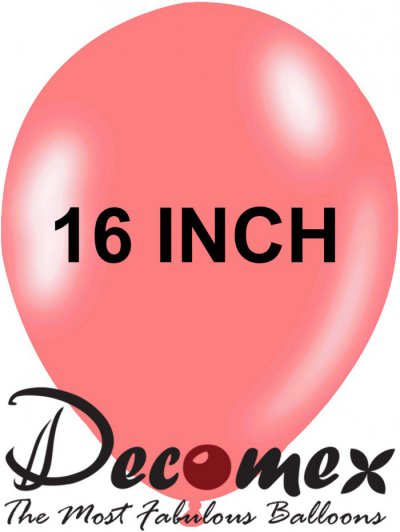 16" Macaron Pink 222 DECOMEX (25pcs)