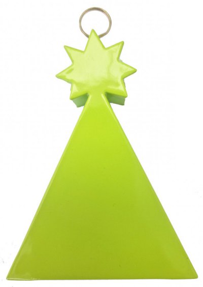Lime Green Party Hat Plastic Balloon Weight 90grm