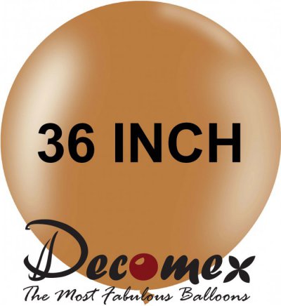 36" Round Mocha 257 DECOMEX (5pcs)